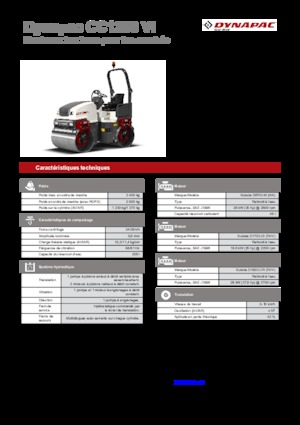 Tandem vibrohengerek Dynapac CC 1200 VI