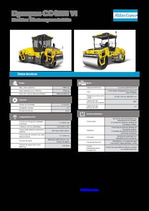 Tandem vibrohengerek Dynapac CC 4000 VI