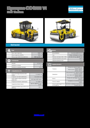 Tandem vibrohengerek Dynapac CC 4000 VI