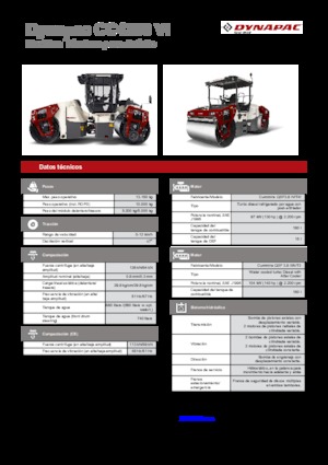 Tandem vibrohengerek Dynapac CC 4200 VI