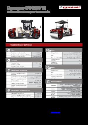 Tandem vibrohengerek Dynapac CC 4200 VI