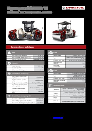 Tandem vibrohengerek Dynapac CC 5200 VI