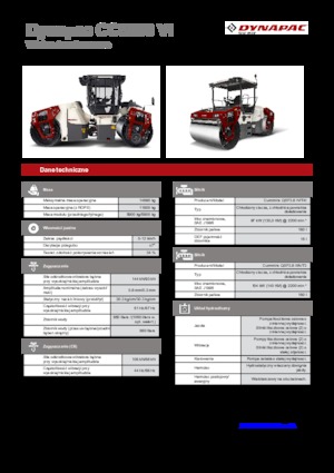Tandem vibrohengerek Dynapac CC 5200 VI