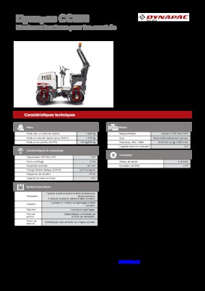 Tandem vibrohengerek Dynapac CC 800