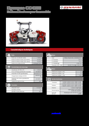 Tandem vibrohengerek Dynapac CC4200