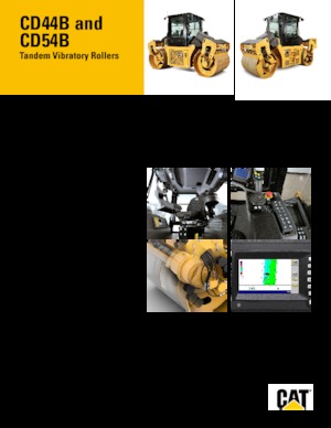 Tandem vibrohengerek Caterpillar CD54B
