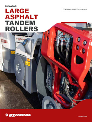 Tandem vibrohengerek Dynapac CO 6200 VI