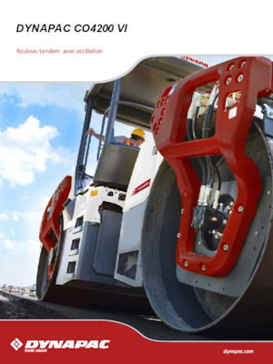 Tandem vibrohengerek Dynapac CO 6200 VI