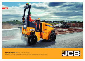 Tandem vibrohengerek JCB CT160-80