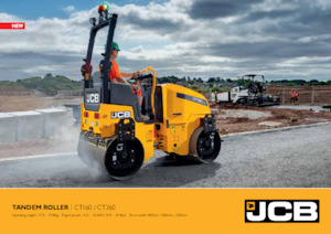 Tandem vibrohengerek JCB CT160-80