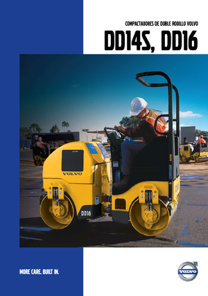 Tandem vibrohengerek Volvo DD16