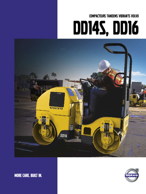 Tandem vibrohengerek Volvo DD16
