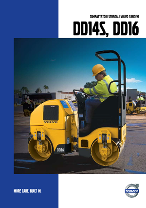 Tandem vibrohengerek Volvo DD14S