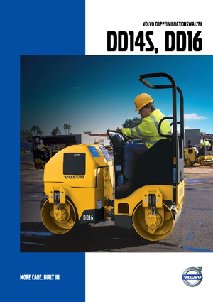 Tandem vibrohengerek Volvo DD16