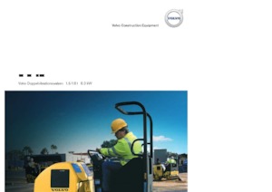 Tandem vibrohengerek Volvo DD15