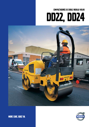 Tandem vibrohengerek Volvo DD24