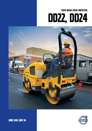 Tandem vibrohengerek Volvo DD24