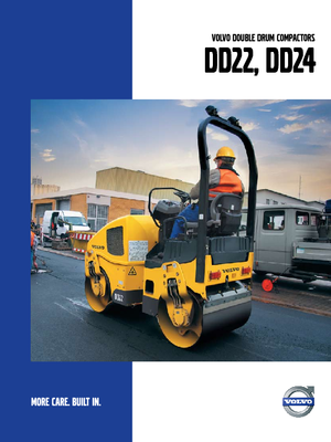 Tandem vibrohengerek Volvo DD24