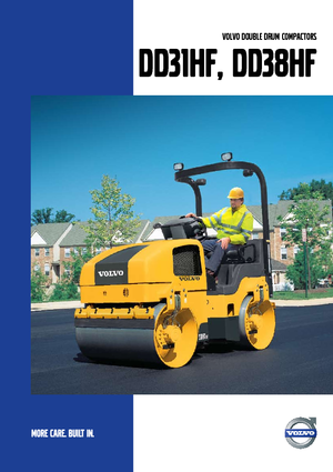 Tandem vibrohengerek Volvo DD31HF