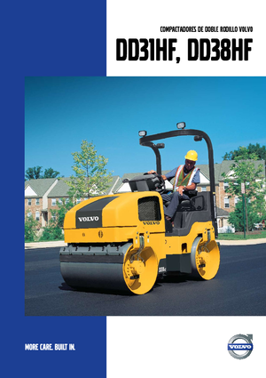 Tandem vibrohengerek Volvo DD31HF