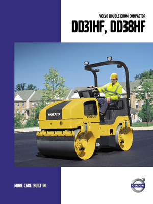 Tandem vibrohengerek Volvo DD31HF