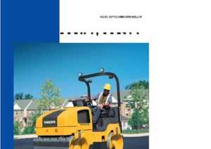 Tandem vibrohengerek Volvo DD31HF