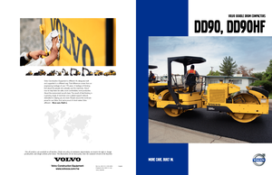 Tandem vibrohengerek Volvo DD90HF