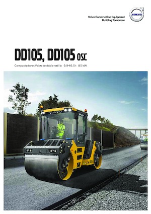 Tandem vibrohengerek Volvo DD105 