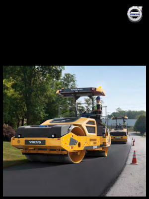 Tandem vibrohengerek Volvo DD140B