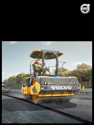 Tandem vibrohengerek Volvo DD120C 