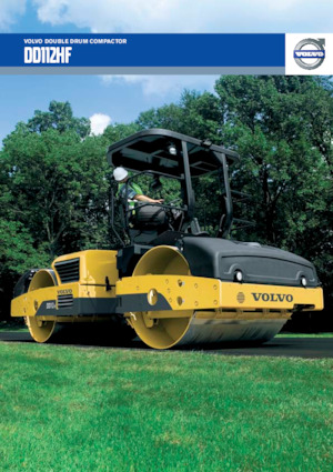 Tandem vibrohengerek Volvo DD112HF