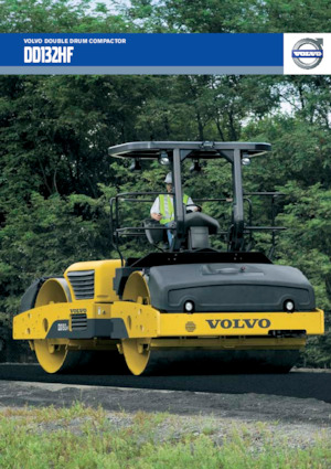 Tandem vibrohengerek Volvo DD132HF