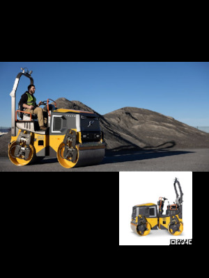 Tandem vibrohengerek Volvo DD25 Electric 