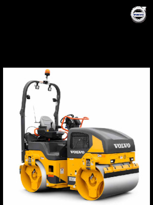 Tandem vibrohengerek Volvo DD35B 