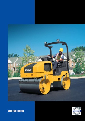 Tandem vibrohengerek Volvo DD31HF