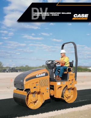 Tandem vibrohengerek Case DV202