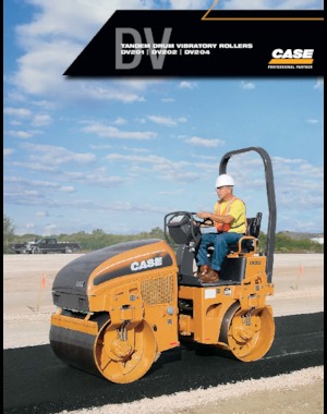 Tandem vibrohengerek Case DV202