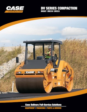 Tandem vibrohengerek Case DV207