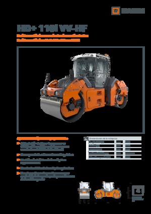 Tandem vibrohengerek Hamm HD+ 110i VV-HF