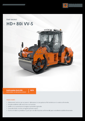 Tandem vibrohengerek Hamm HD+ 80i VV-S