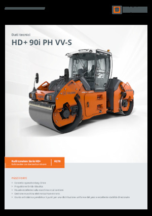 Tandem vibrohengerek Hamm HD+ 90i PH VV-S