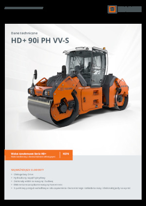 Tandem vibrohengerek Hamm HD+ 90i PH VV-S