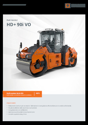 Tandem vibrohengerek Hamm HD+ 90i VO