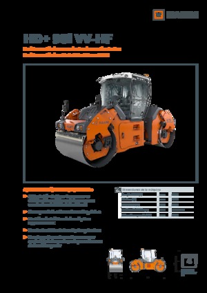 Tandem vibrohengerek Hamm HD+ 90i VV-HF