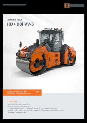Tandem vibrohengerek Hamm HD+ 90i VV-S