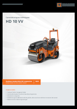 Tandem vibrohengerek Hamm HD 10 VV