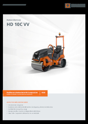 Tandem vibrohengerek Hamm HD 10C VV