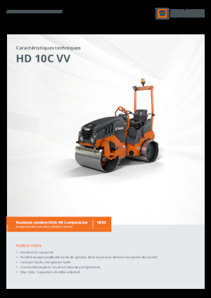 Tandem vibrohengerek Hamm HD 10C VV