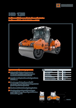 Tandem vibrohengerek Hamm HD 138