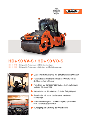 Kombihengerek Hamm HD+90 VO-S